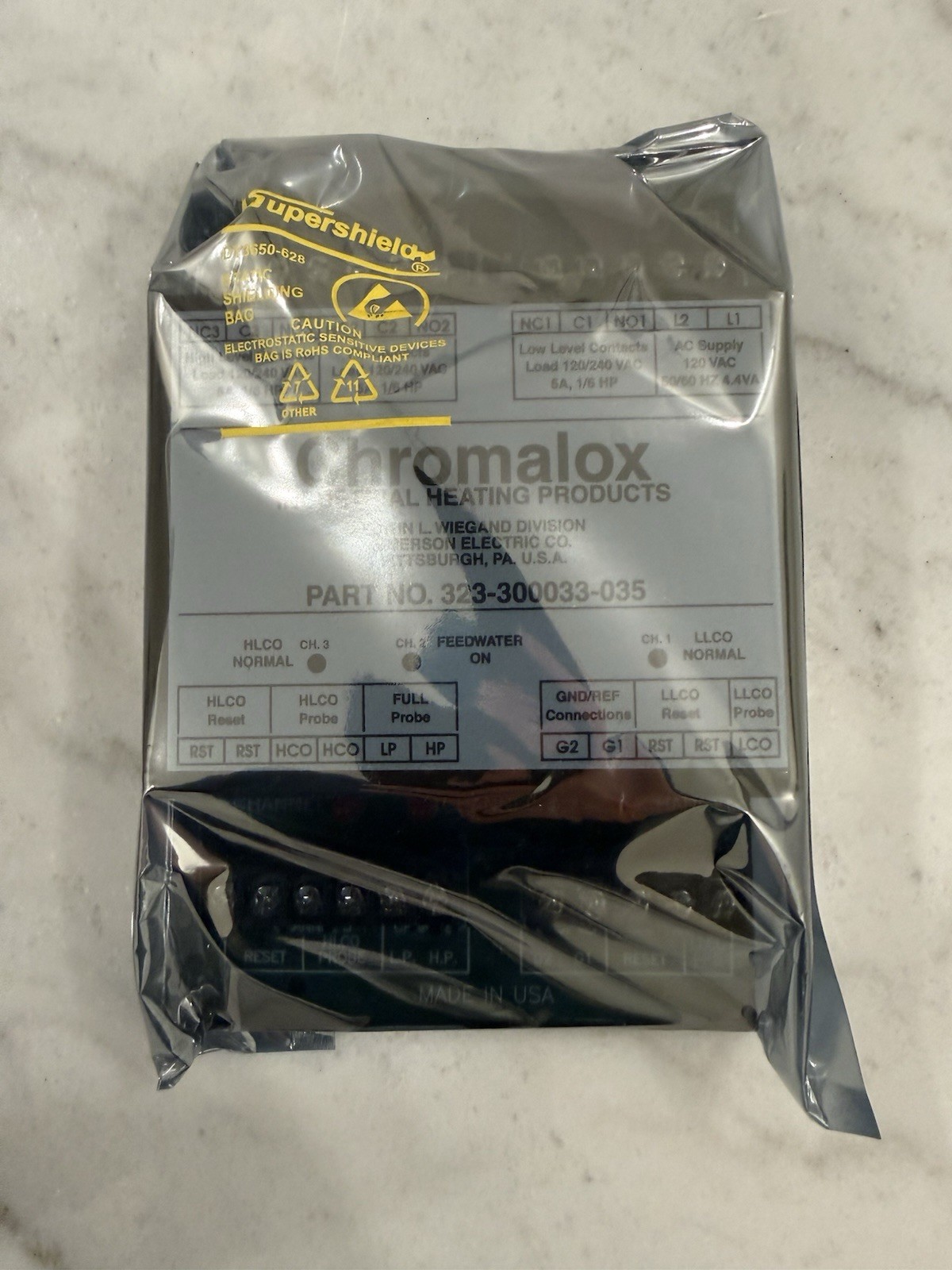 Chromalox Level Control Module 323-300033-035 / Steris Part# P764326194