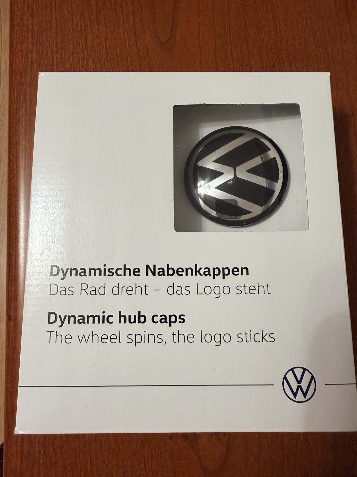 Genuine Volkswagen Dynamic Wheel Center Caps 000-071-213-D