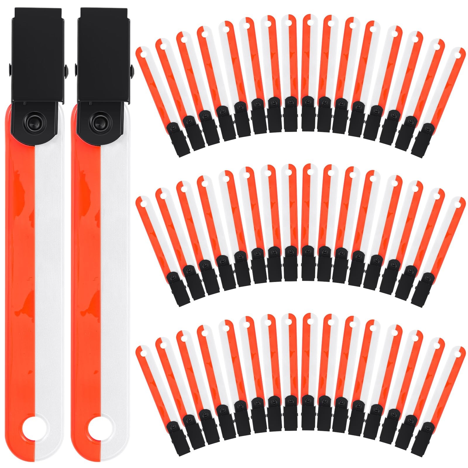 24/48/72/96/120 Pcs Trail Markers for Hunting Reflective Trail Markers High V...
