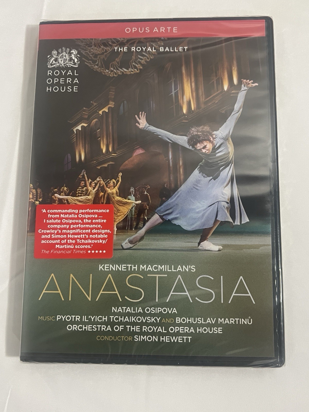 Anastasia Royal Ballet DVD Natalia Osipova Kenneth MacMillan NEW SEALED 