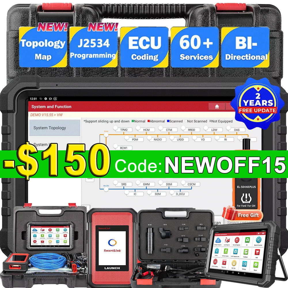 2026 LAUNCH X431 PRO3S+ Elite PRO5 Car Diagnostic Scanner Programming ECU Coding
