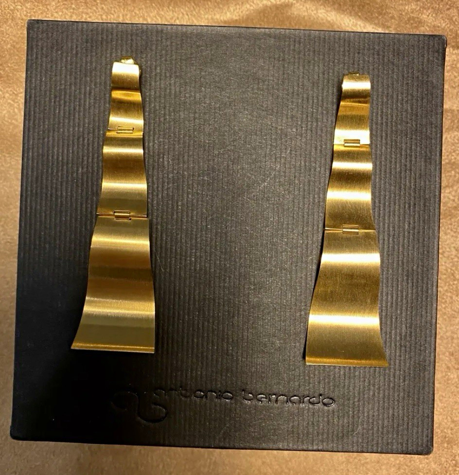 Antonio Bernardo Dunes Earrings Original Certificate Antonio Bernardo Dunes Earrings Original Certificate