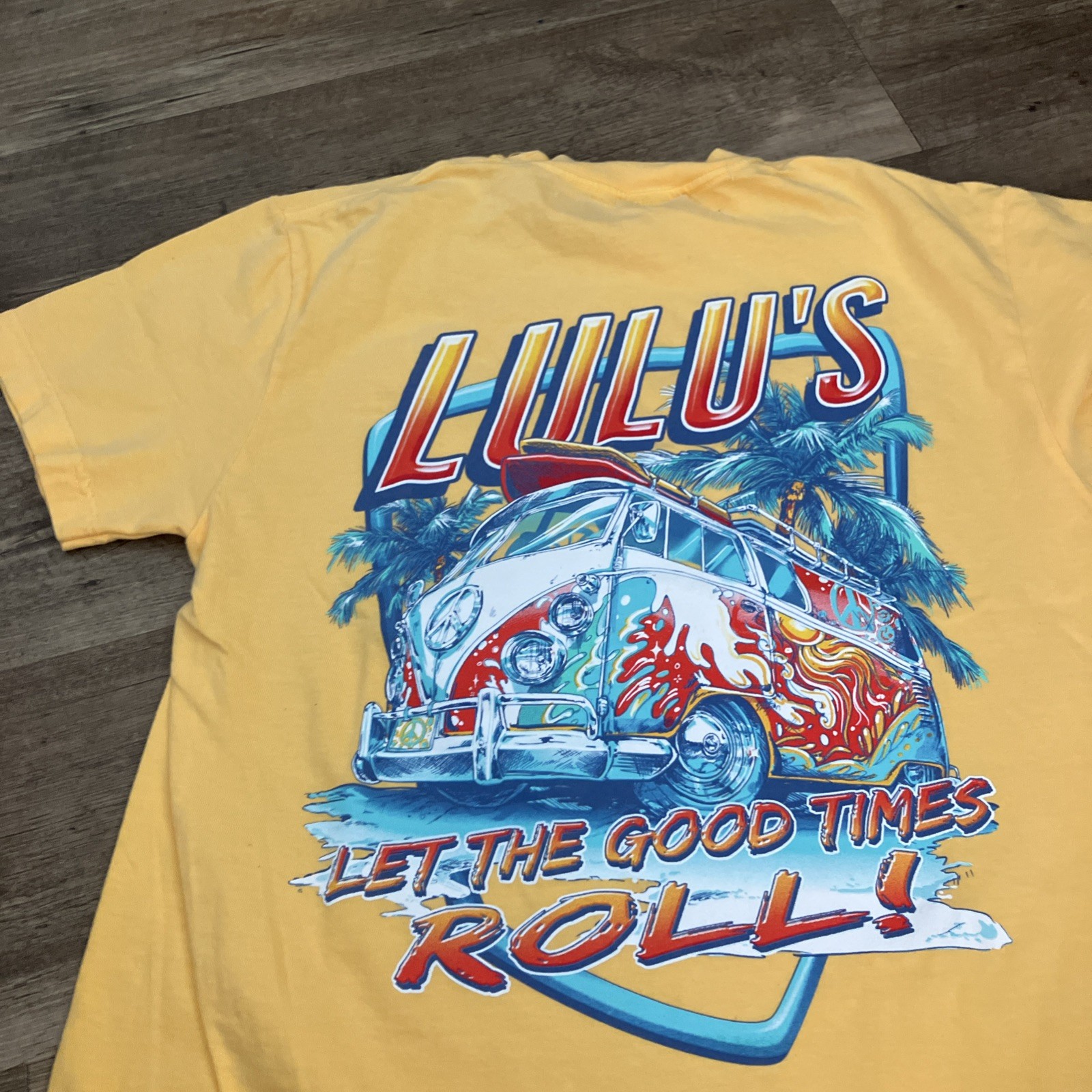 Lucy Buffett\'s Lulu\'s Short Sleeve T-shirt NEW S Myrtle Beach Destin GS Souvenir