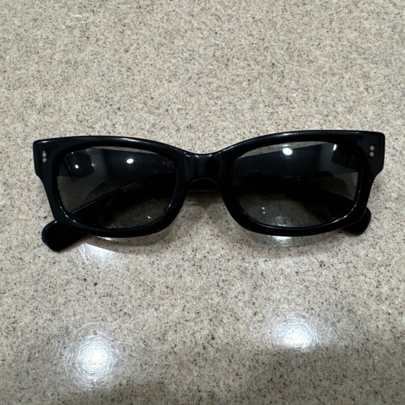 VTG Cool-Ray Polaroid N135 Sunglasses Black James Bond Thunderball Cari Michelle VTG Cool-Ray Polaroid N135 Sunglasses Black James Bond Thunderball Cari Michelle
