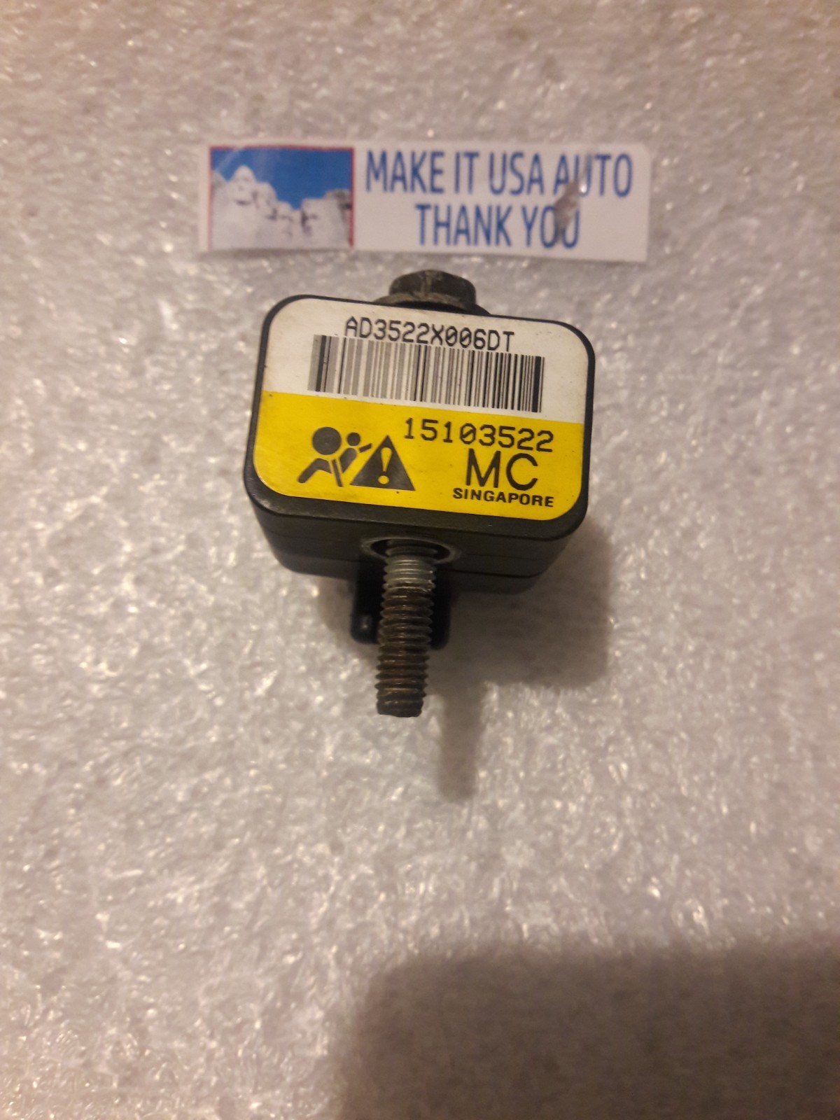 05-06 Silverado gmc Sierra chevy Tahoe Escalade Front Sensor 15103522 2005 2006 05-06 Silverado gmc Sierra chevy Tahoe Escalade Front Sensor 15103522 2005 2006
