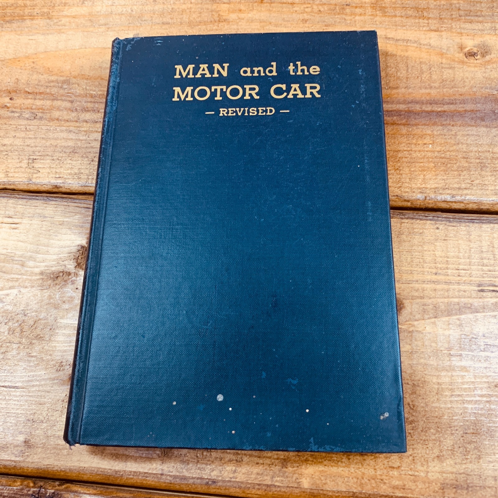 Vintage 1941 Man and the Motor Car by Albert Whitney HC Book Driver\'s Ed