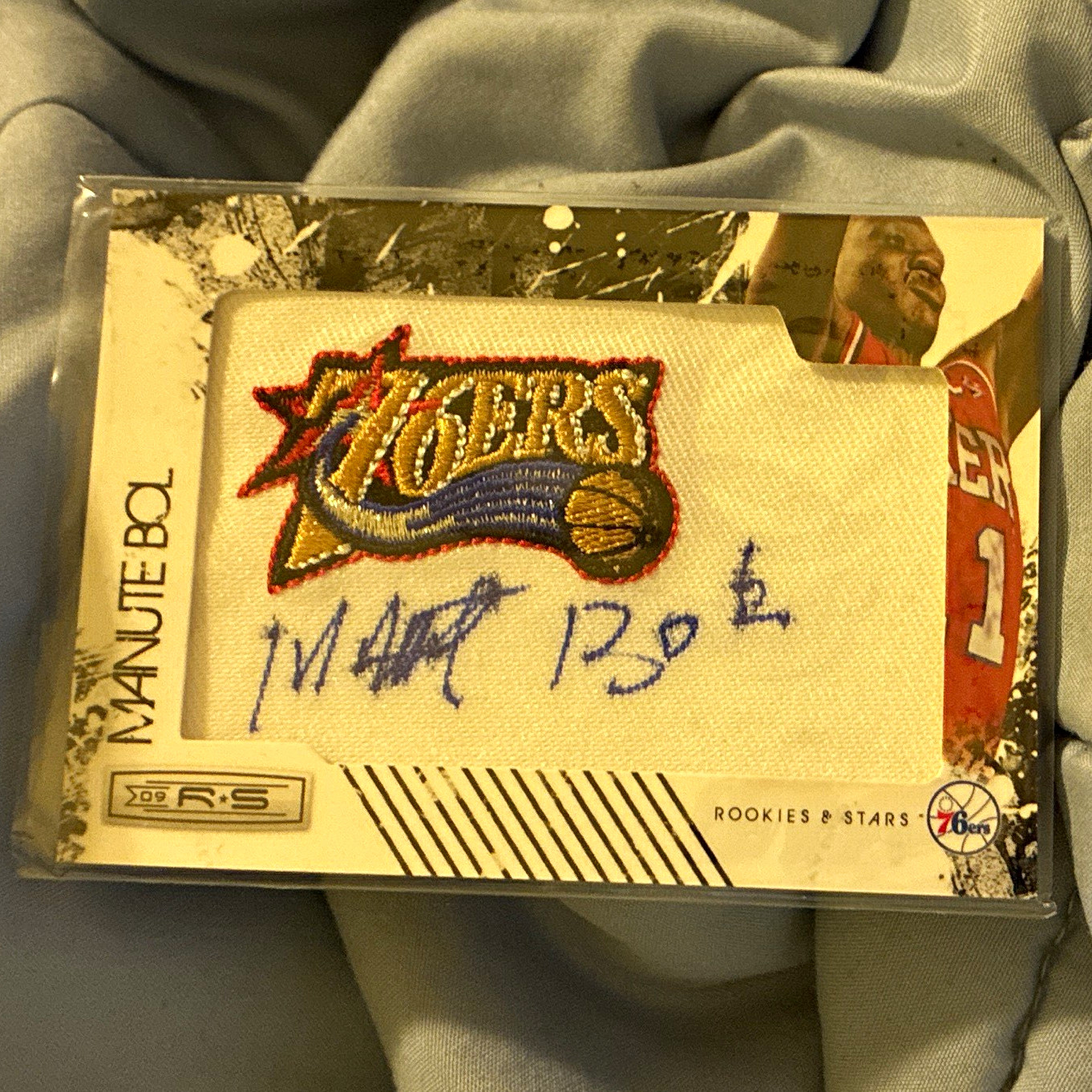 Panini 2009-10 Rookies & Stars Dress for Success Manute Bol Auto Patch #17/199