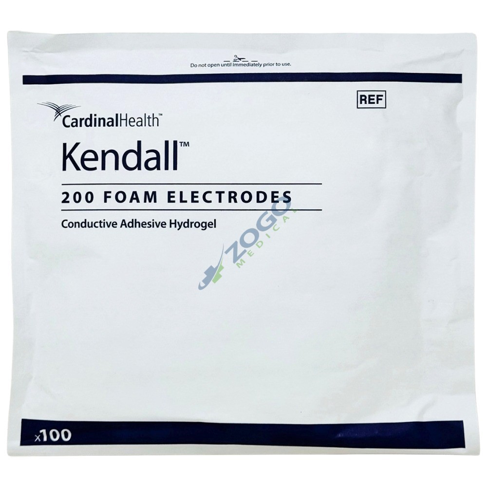 Kendall 200 Series Foam ECG Monitoring Electrodes - Pack of 100 - REF: 31050522
