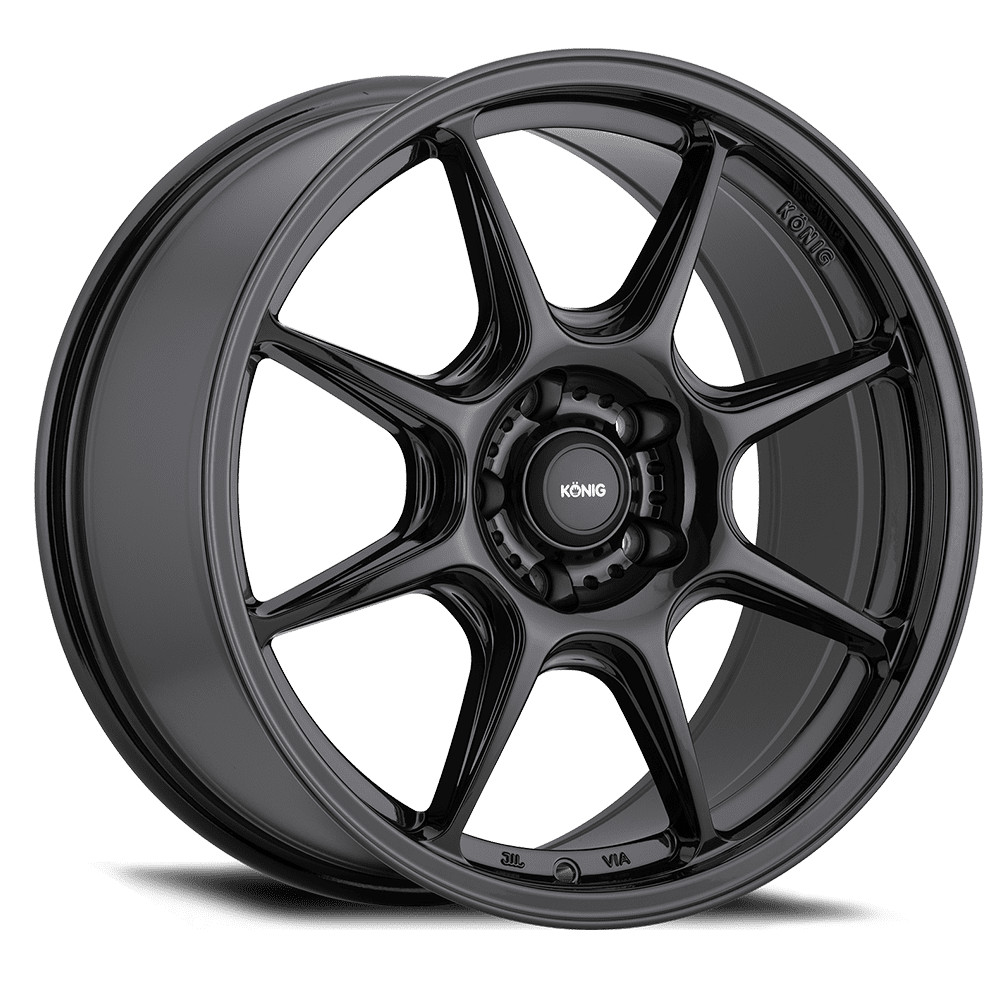 Konig Lockout 18x8.5 5x120 +35 Gloss Black Wheel Rim Fits Pilot Malibu Ridgeline Konig Lockout 18x8.5 5x120 +35 Gloss Black Wheel Rim Fits Pilot Malibu Ridgeline