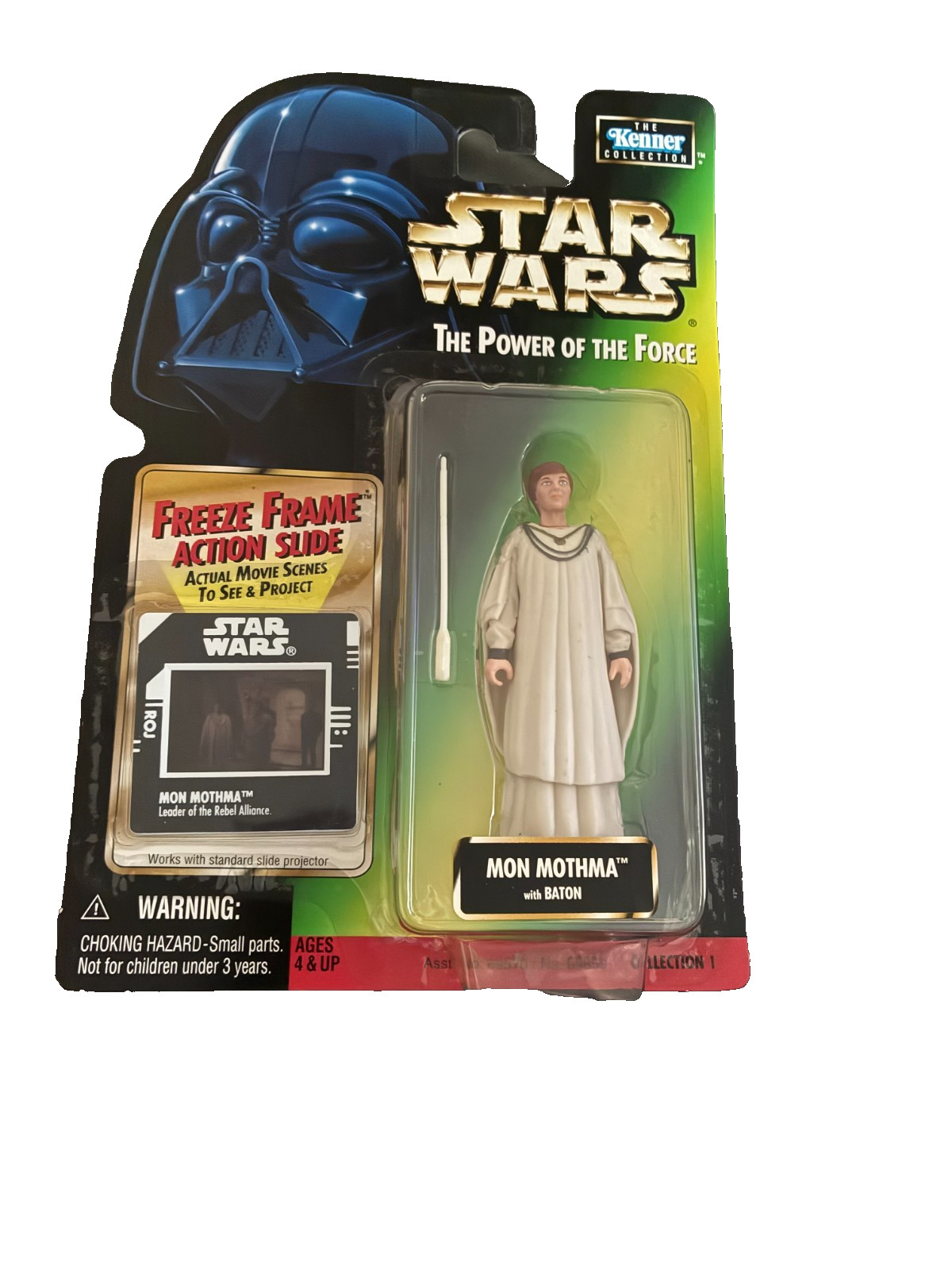 Vintage  Star Wars MON Mothma Freeze  Frame  Sealed  1998