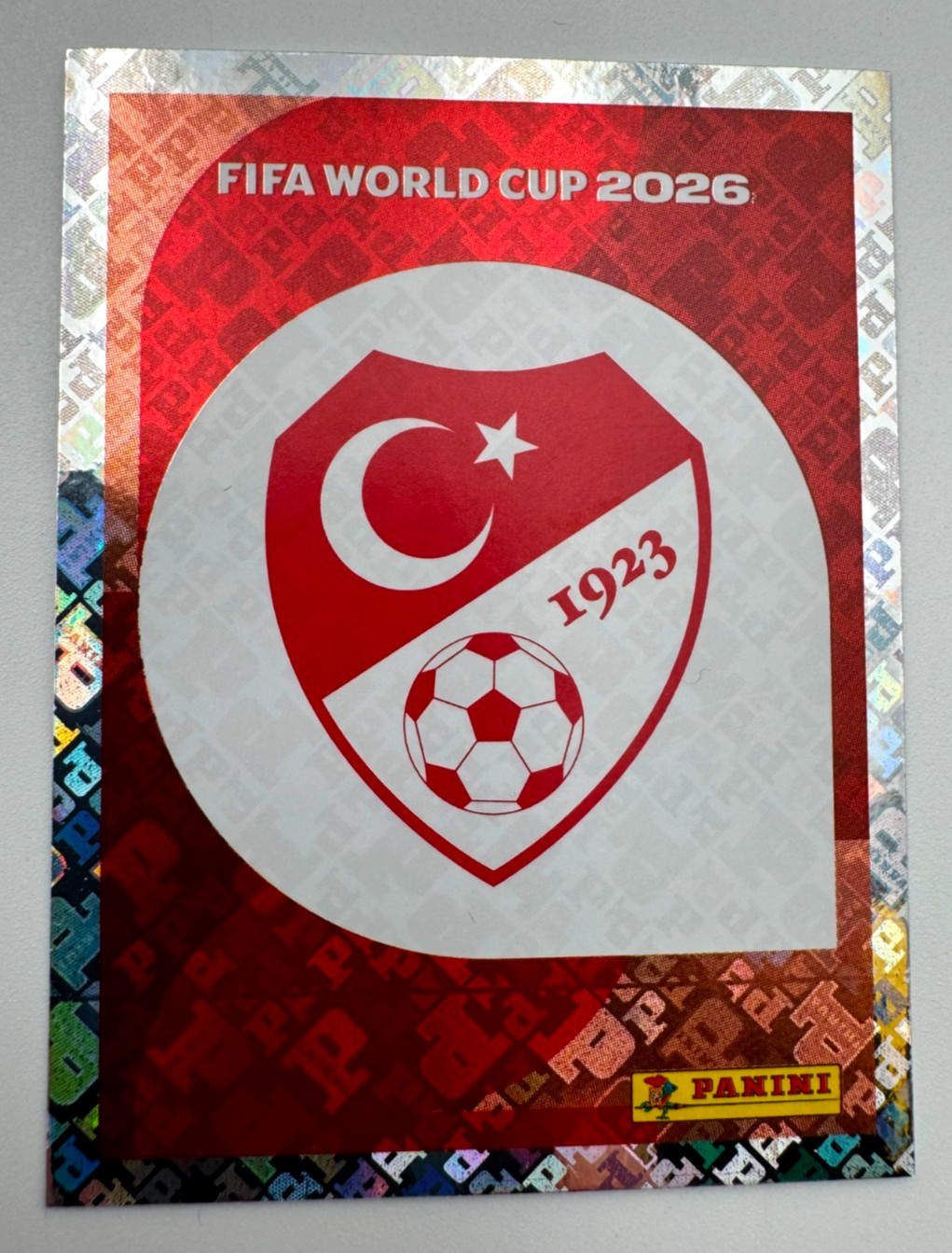 2026 100% Authentic Panini FIFA World Cup Türkiye Stickers Pick Team Logo Player