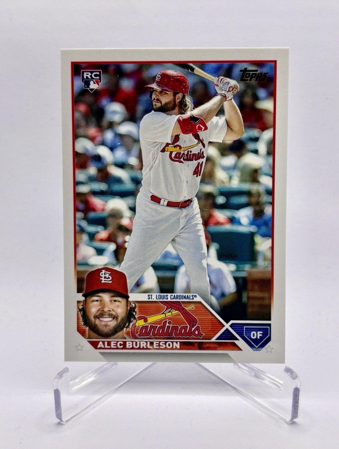 2023 Topps Series 2 Alec Burleson #622 RC Rookie St. Louis Cardinals