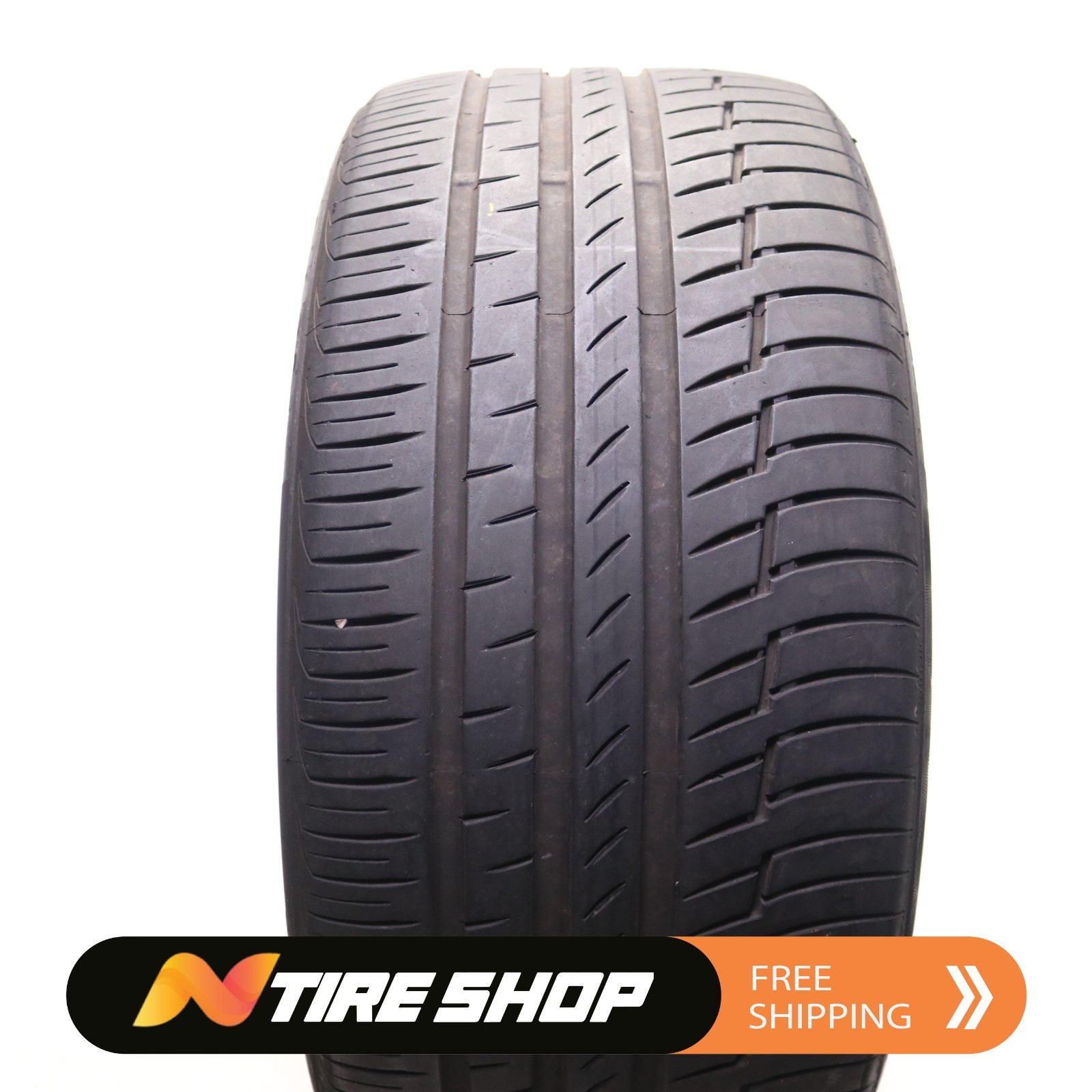 Set of 2 Used 275/35R22 Continental PremiumContact 6 - 104Y - 6-7/32 No Repairs