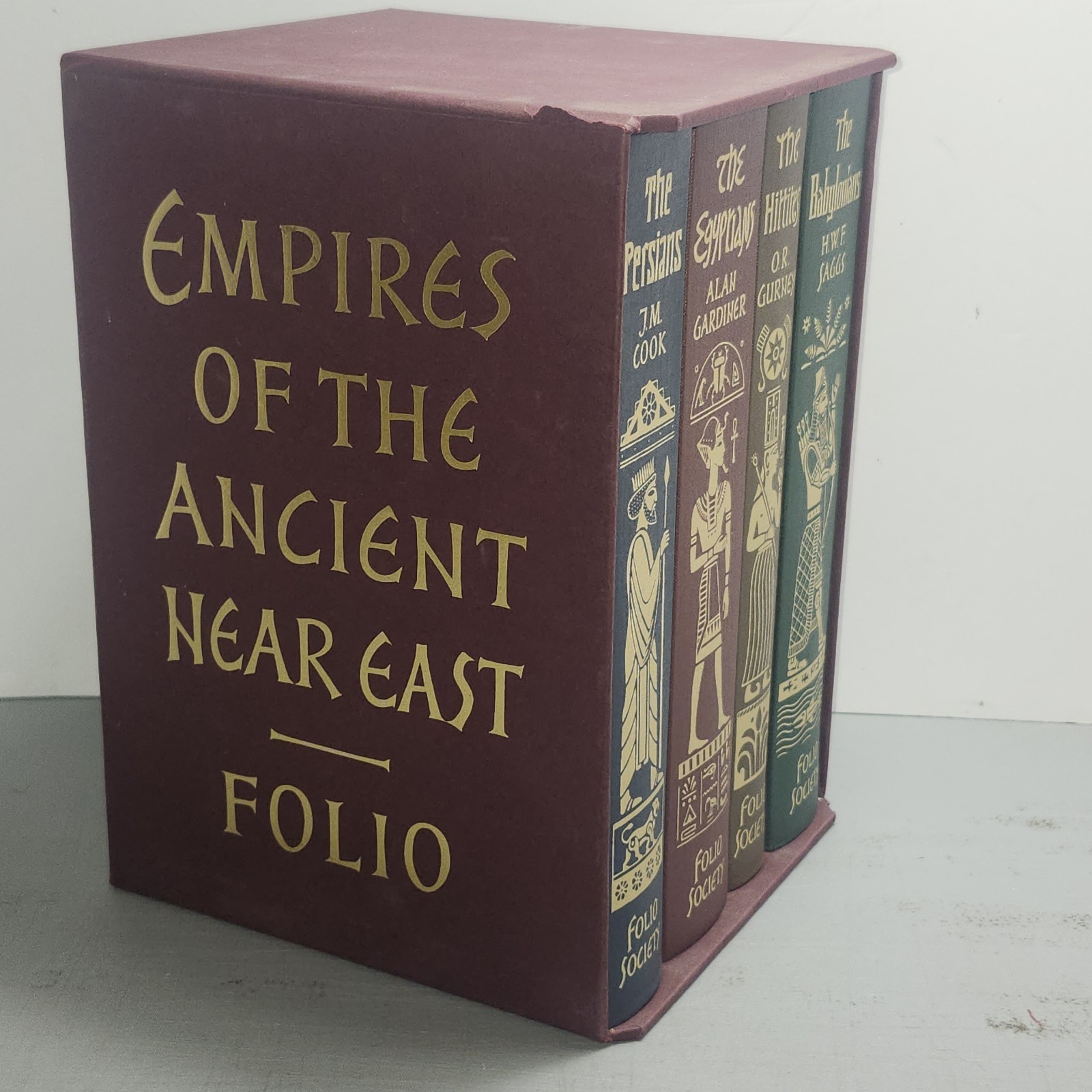 Empires Of The Ancient Near East 4 Volume Set - Folio Society 11th print 2006