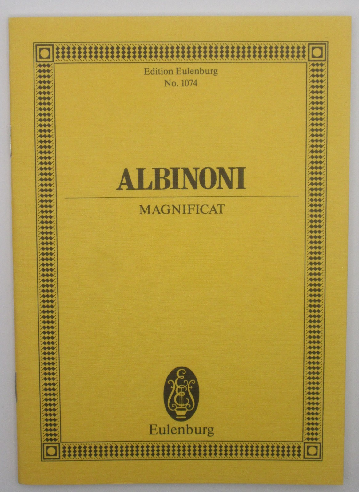 Eulenburg study scores ALBINONI -- MUSSORGSKY / NEW, ships next business day