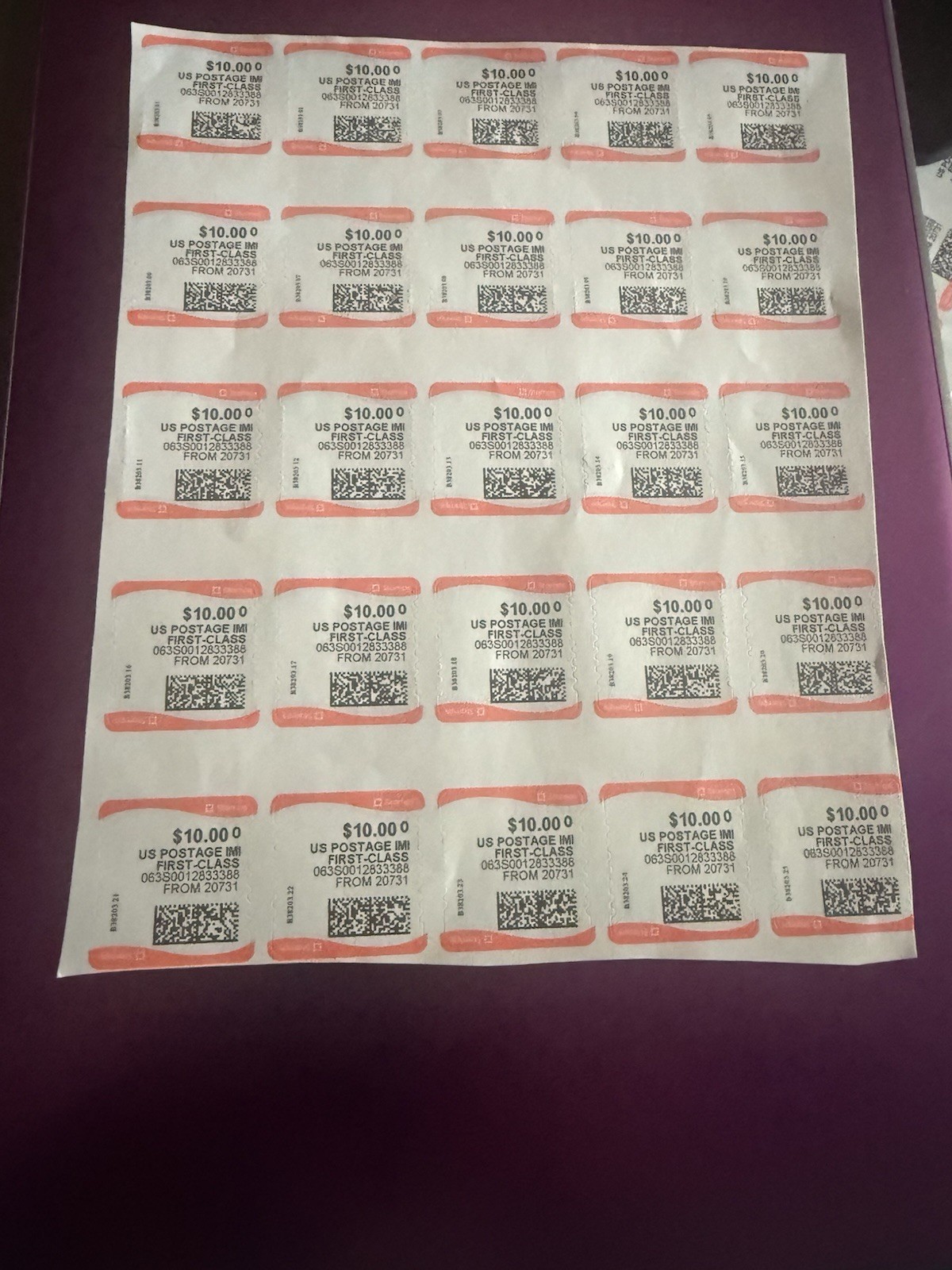 Discount Stamps 25 $10.00 Face Value One Sheet 25 Stamps per-Sheet Great price Discount Stamps 25 $10.00 Face Value One Sheet 25 Stamps per-Sheet Great price