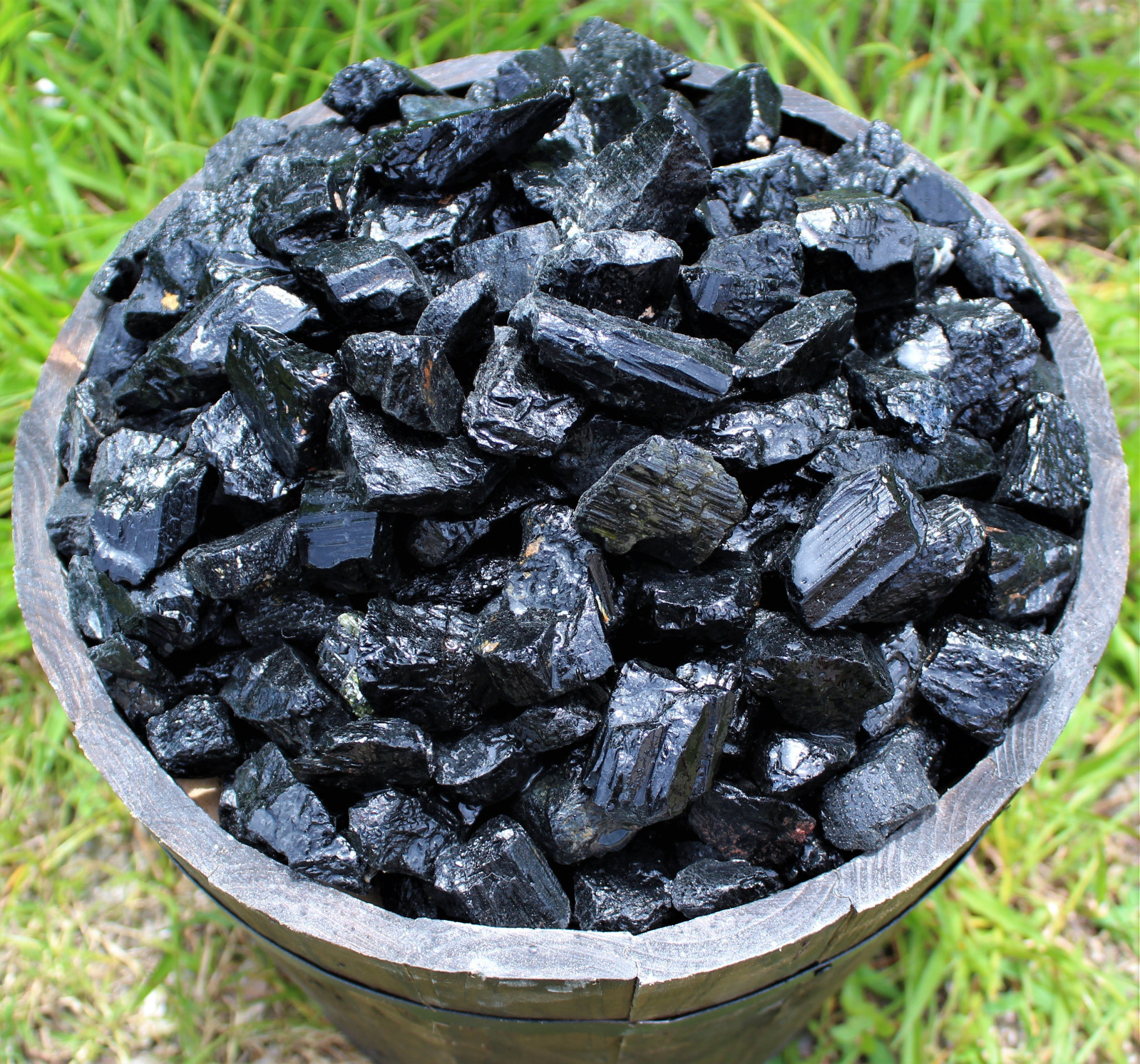 500 Carat Black Tourmaline Rough Natural Stones: 'A' Grade Raw Crystals 500 Carat Black Tourmaline Rough Natural Stones: 'A' Grade Raw Crystals