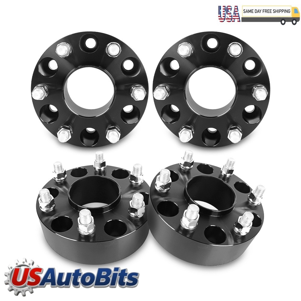 4PCS 2\'\' 6x5.5 6x139.7 Hub Centric Wheel Spacers for 2019-2024 Dodge Ram 1500 US