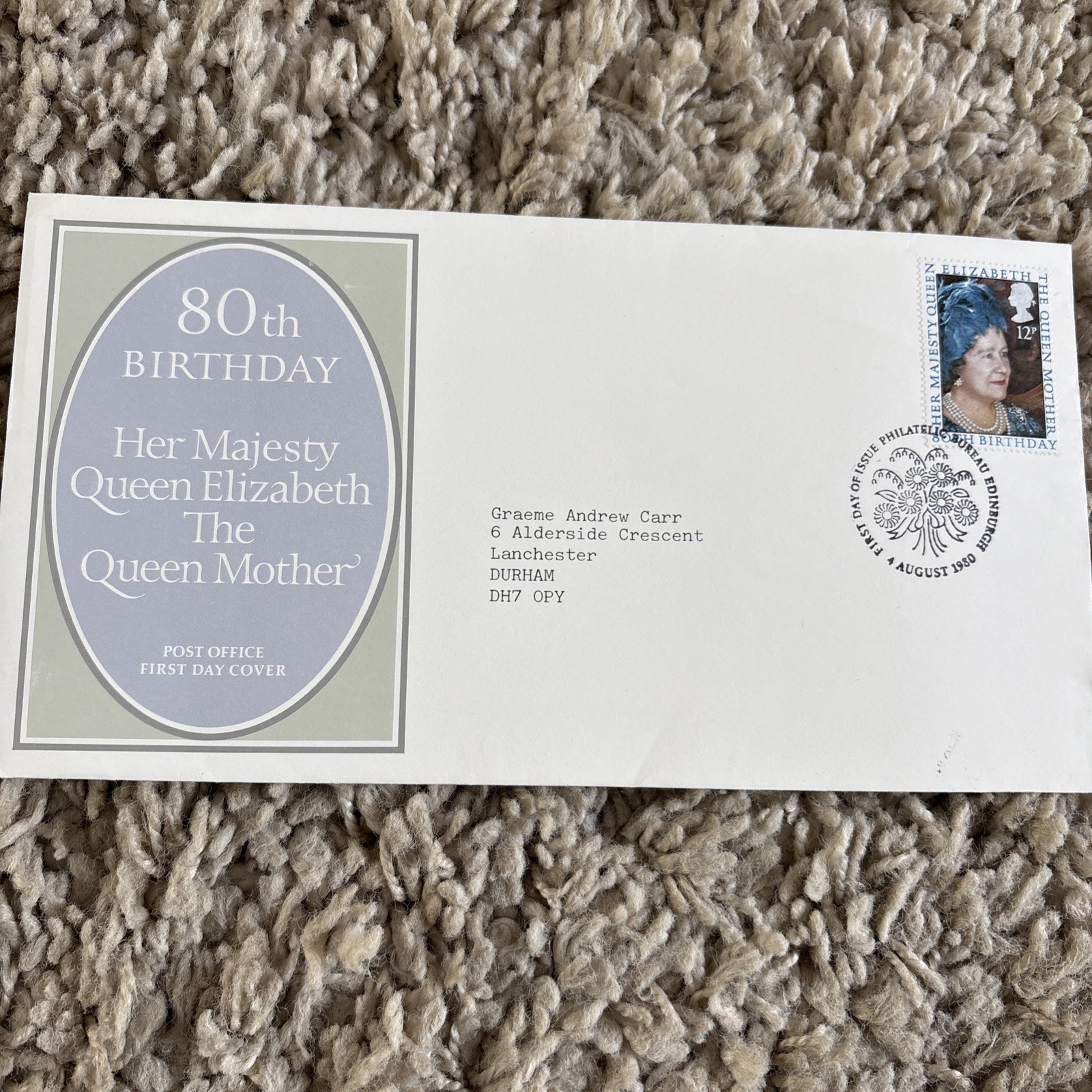 GB STAMPS FDC 80th BIRTHDAY OF QUEEN ELIZABETH THE QUEEN MOTHER 1980 GB STAMPS FDC 80th BIRTHDAY OF QUEEN ELIZABETH THE QUEEN MOTHER 1980
