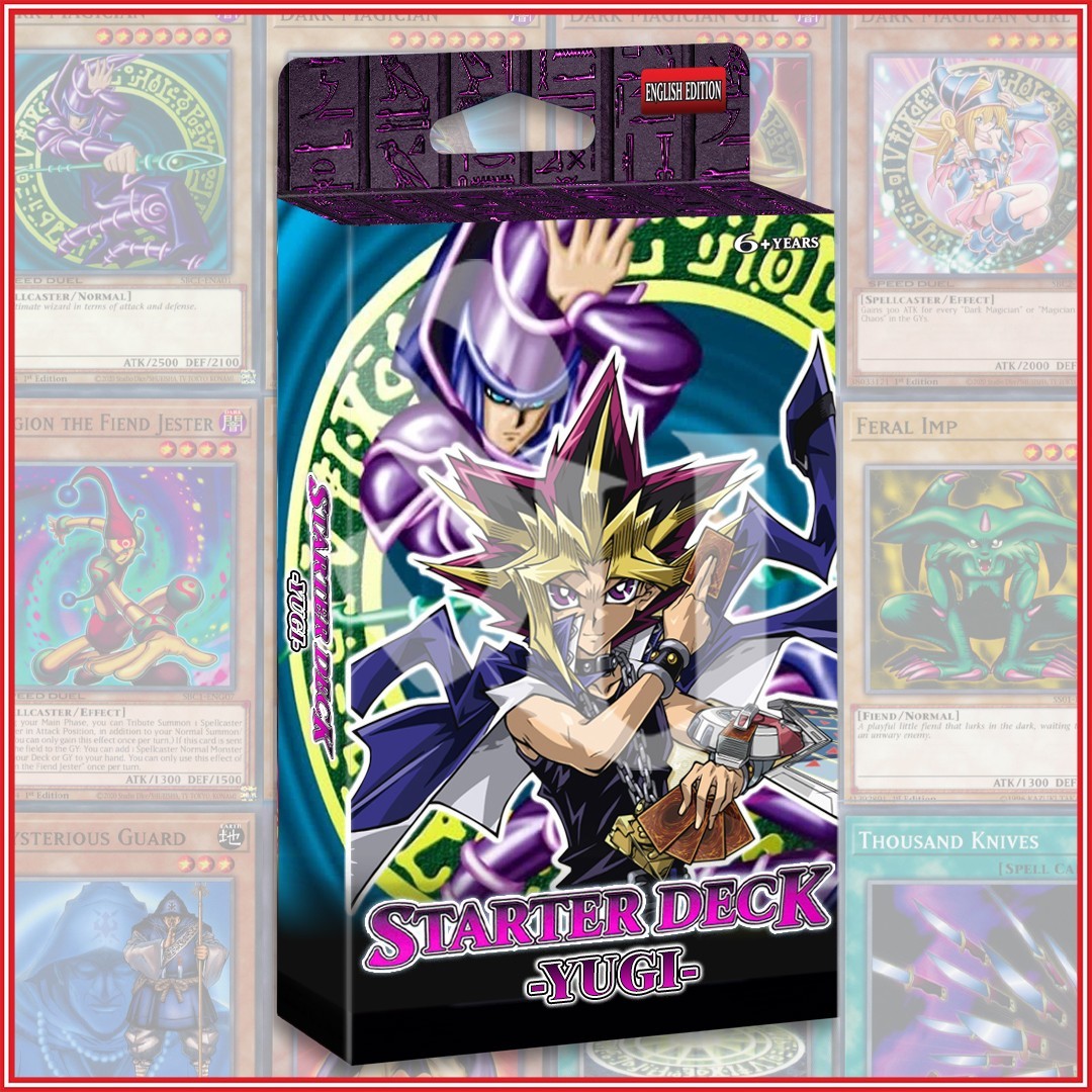YUGI STARTER DECK 42 | Dark Magician & Girl Kuriboh Yami Gilfer Skilled YuGiOh
