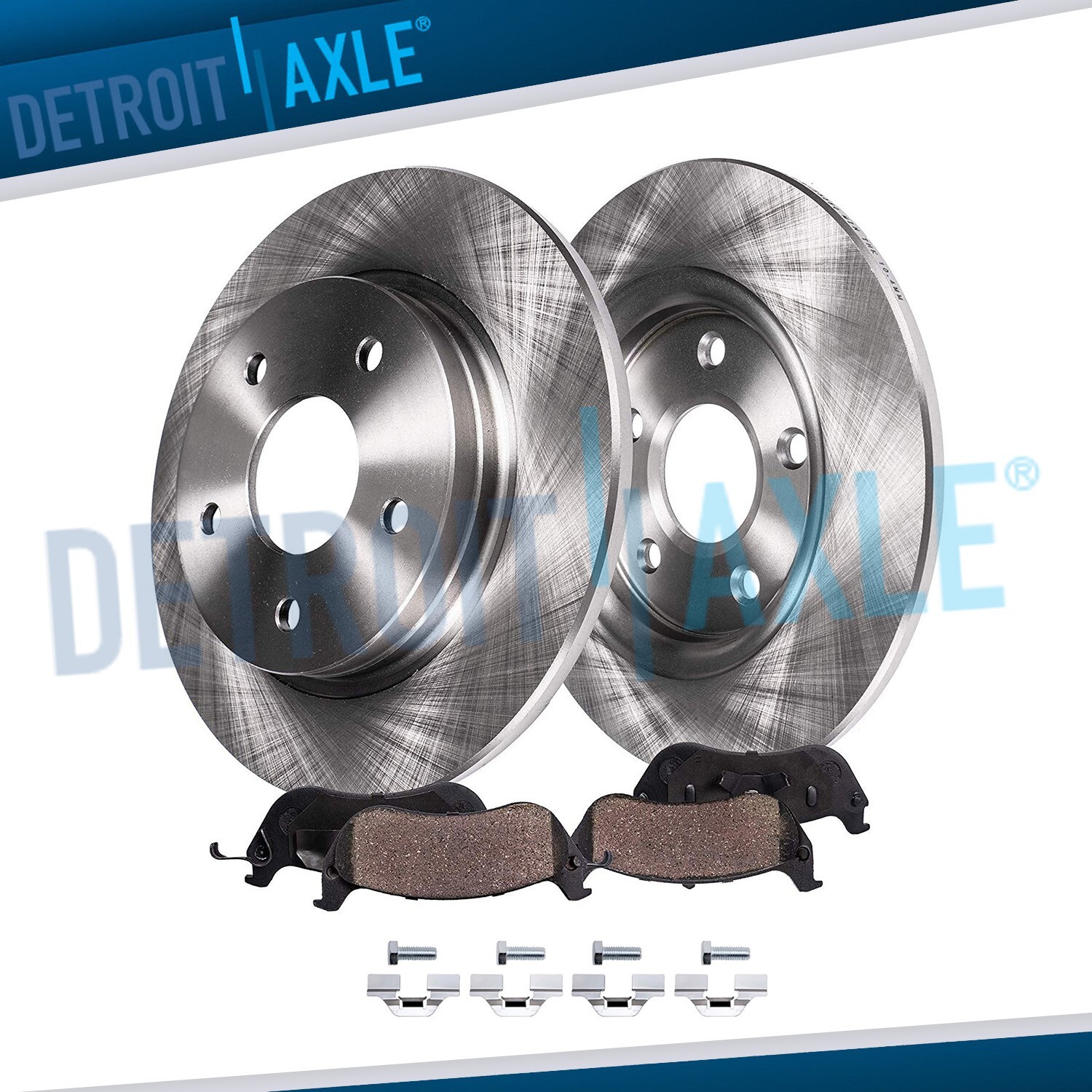 9.13 inch REAR Disc Rotors Brake Pads for 2000 2001 2002 2003 2004 2005 Audi TT