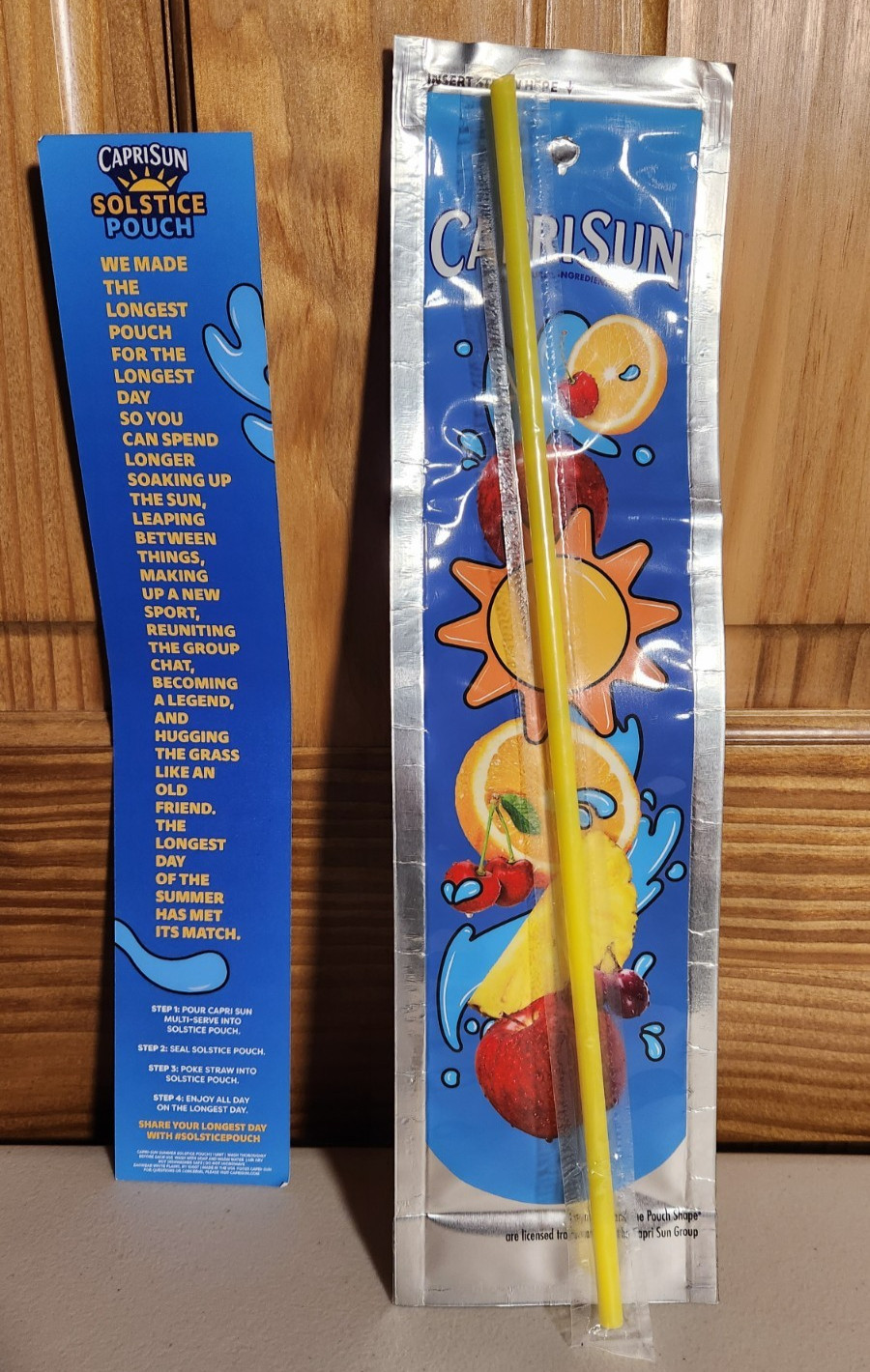 Capri Sun Summer Solstice Drink Pouch