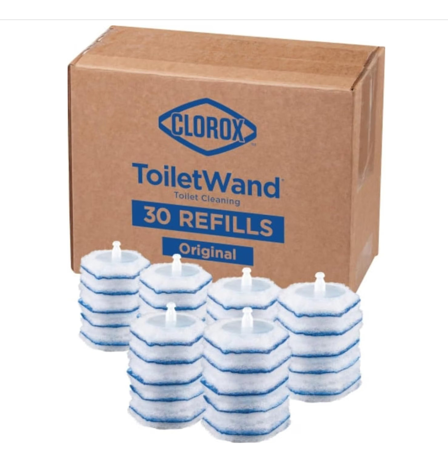 Clorox ToiletWand Disposable Toilet Cleaner Refills, 30ct