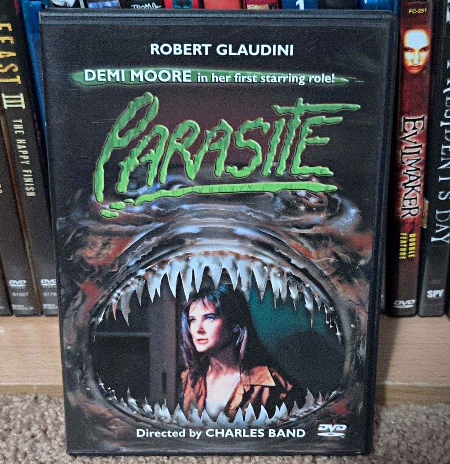 Parasite DVD, Demi Moore -Widescreen, Anchor Bay Parasite DVD, Demi Moore -Widescreen, Anchor Bay