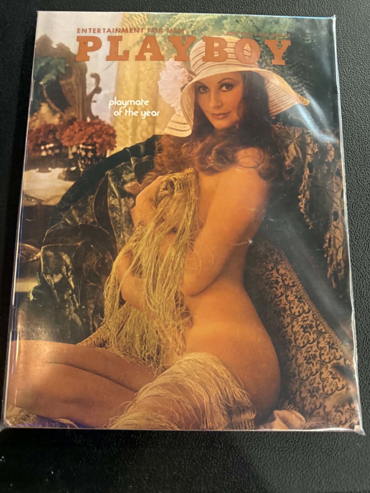 June 1973 issue of Playboy magazine, which features the Playmate of the Year. June 1973 issue of Playboy magazine, which features the Playmate of the Year.