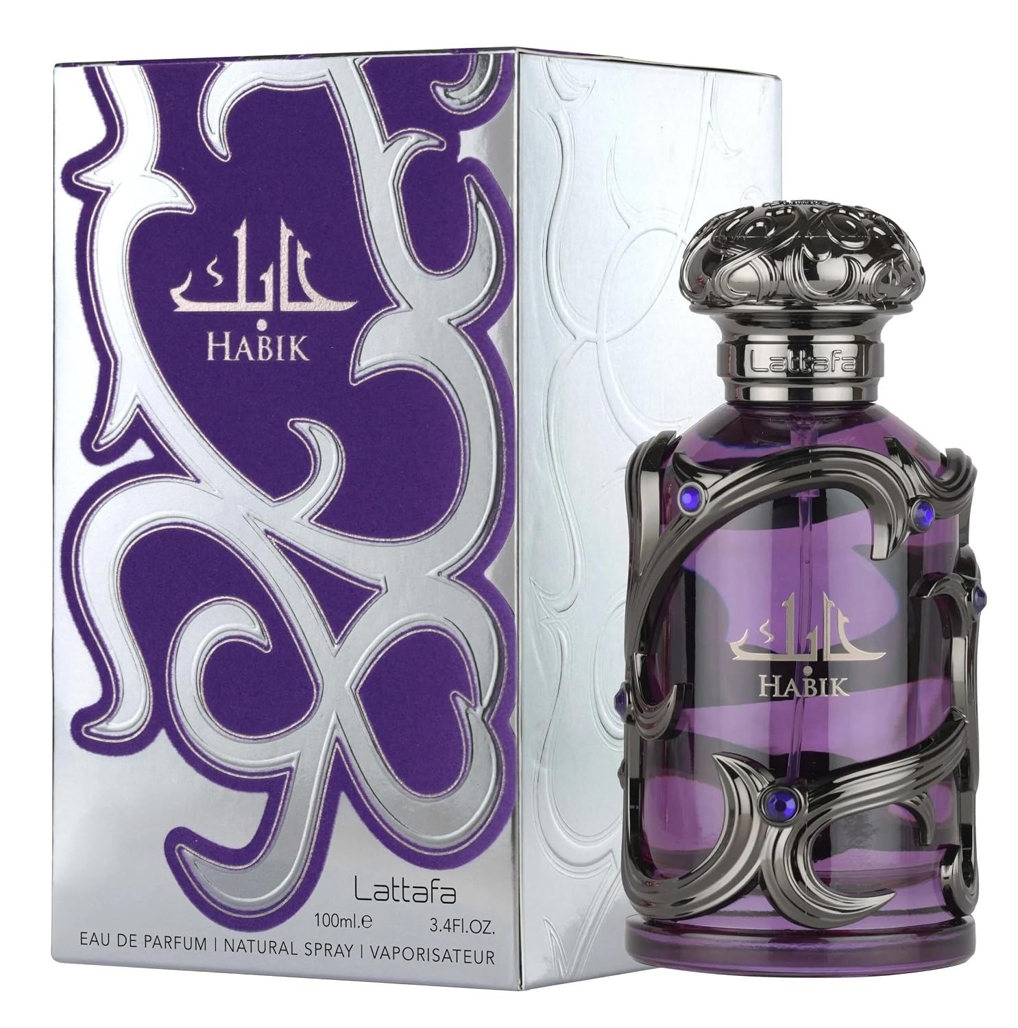 Lattafa Habik – Spicy, Aromatic, Woody, Musky, EDP Spray Long-Lasting Men 3.4oz Lattafa Habik – Spicy, Aromatic, Woody, Musky, EDP Spray Long-Lasting Men 3.4oz