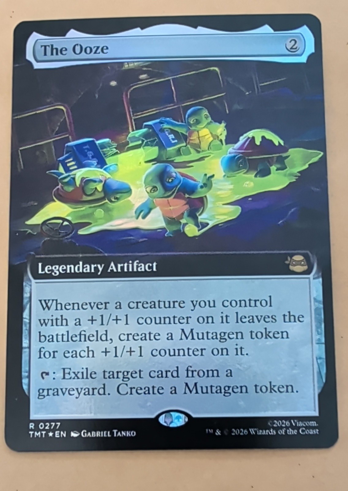 The Ooze (Extended Art) Teenage Mutant Ninja Turtles Foil The Ooze (Extended Art) Teenage Mutant Ninja Turtles Foil