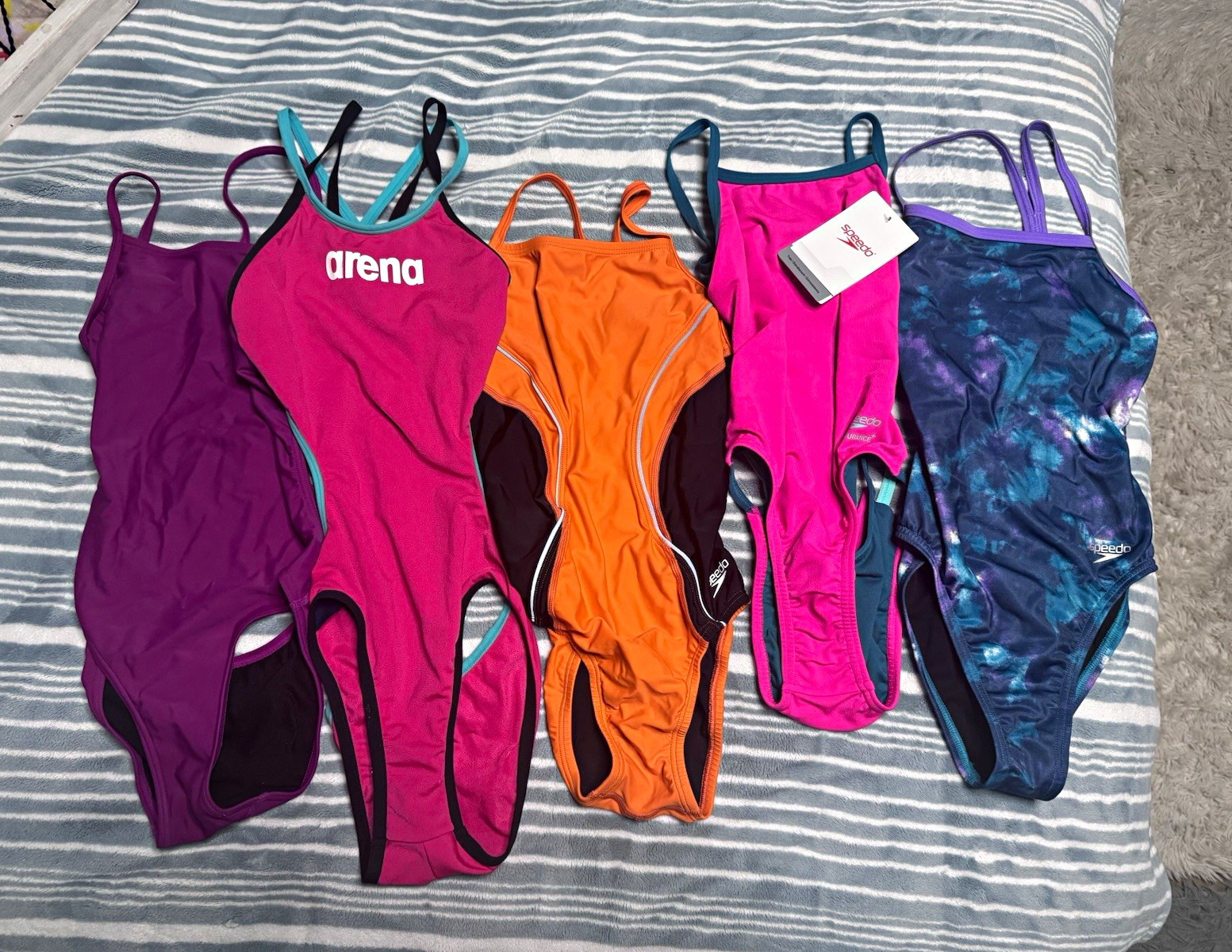 Speedo Arena Sporti Size 28 One Piece Swimsuits Training Competition Speedo Arena Sporti Size 28 One Piece Swimsuits Training Competition