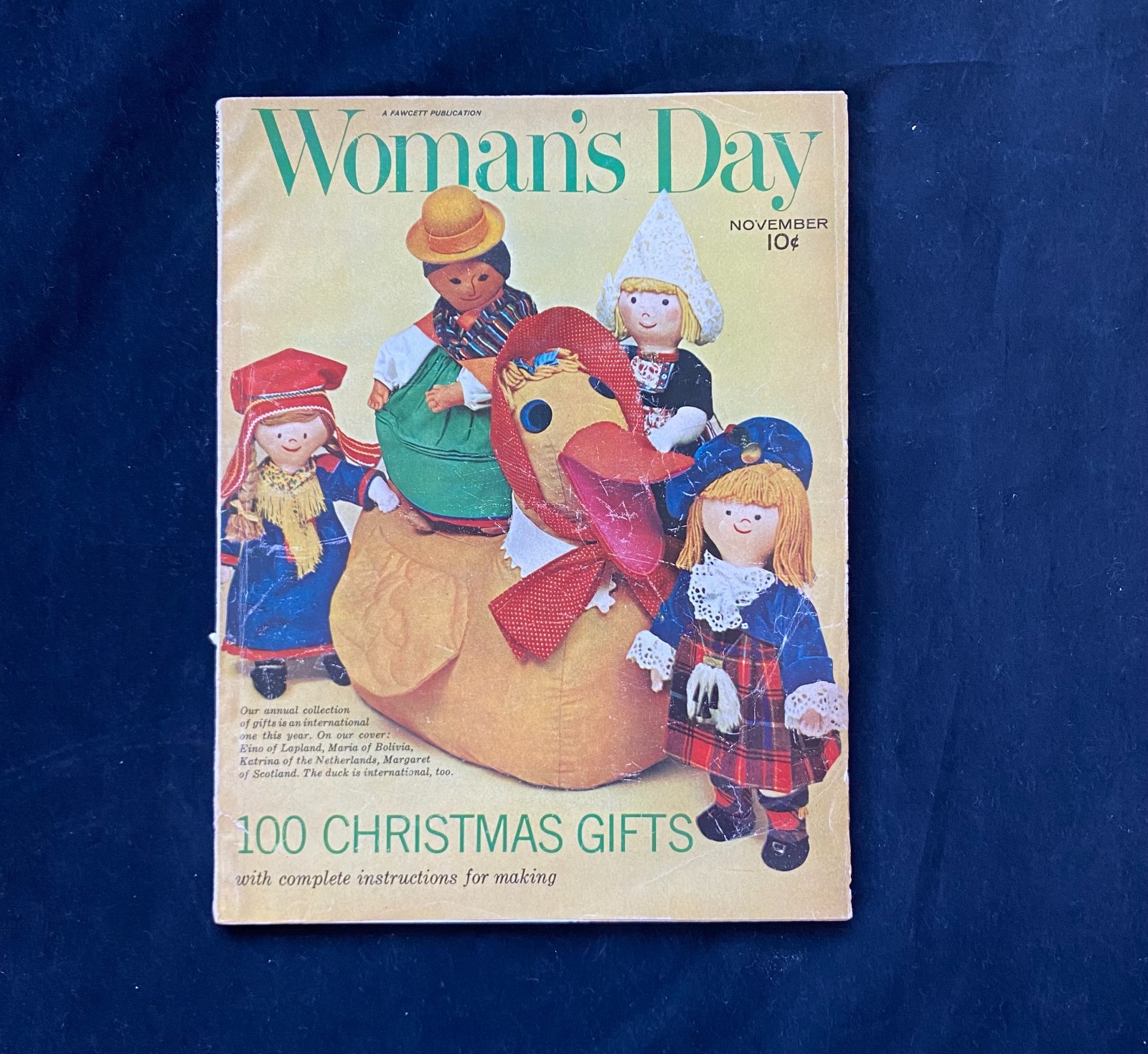 Vintage 1962 November Woman’s, 100 Christmas Gifts