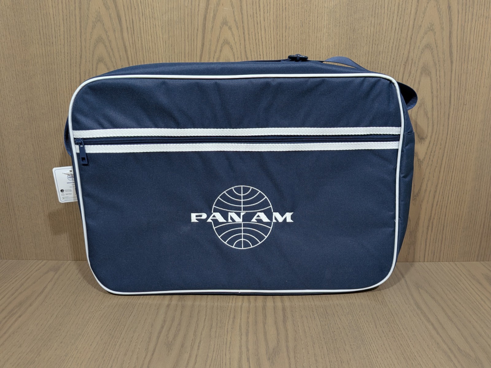 Pan Am First Class Weekend Bag Navy Blue Travel Flight Bag Carry On NWT