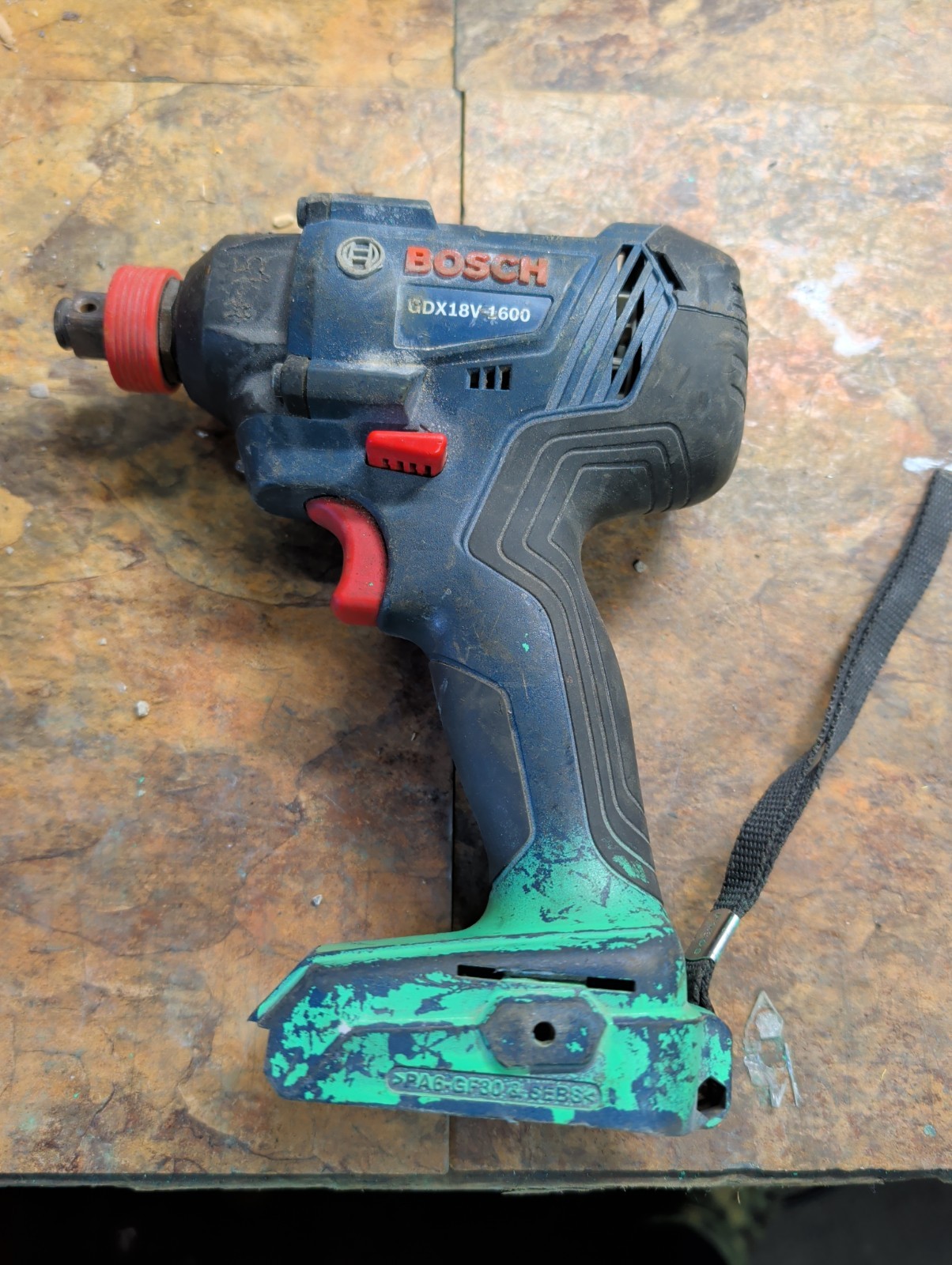 BOSCH GDX18V-1600 Freak 18v 1/4in And 1/2in Anvil Impact Driver Tool Only BOSCH GDX18V-1600 Freak 18v 1/4in And 1/2in Anvil Impact Driver Tool Only
