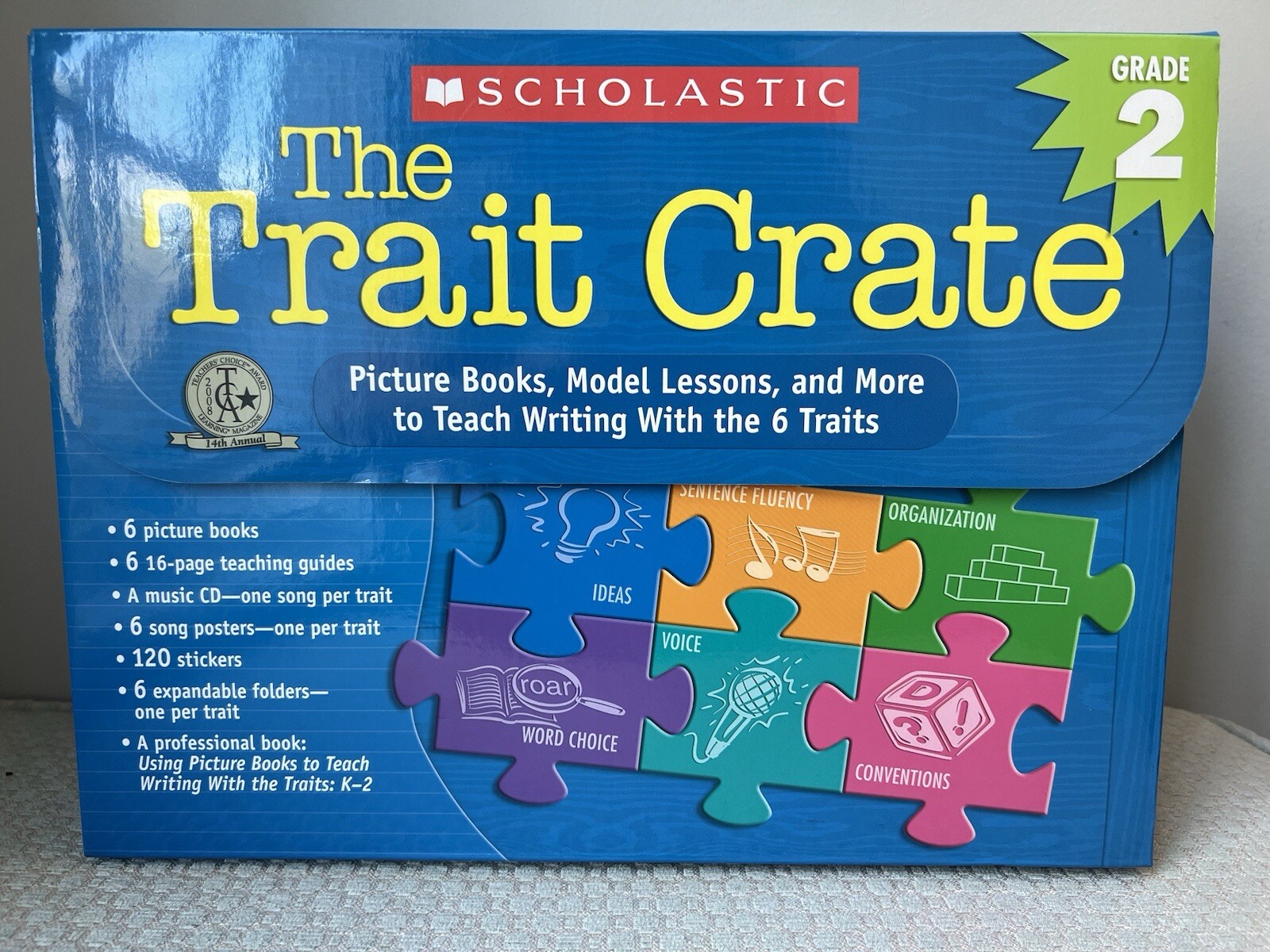 THE TRAIT CRATE Grade 2 SCHOLASTIC THE TRAIT CRATE Grade 2 SCHOLASTIC