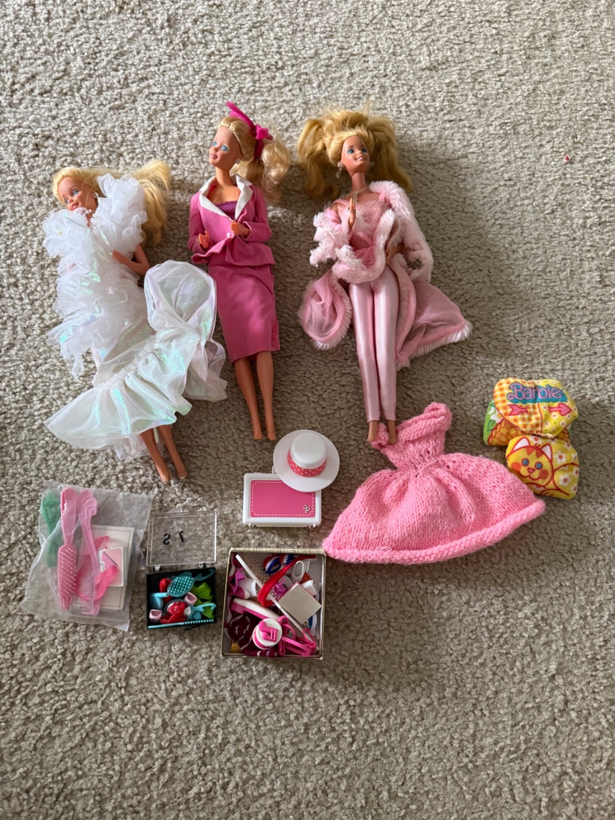 Vintage 1980s Mattel Barbie Doll lot