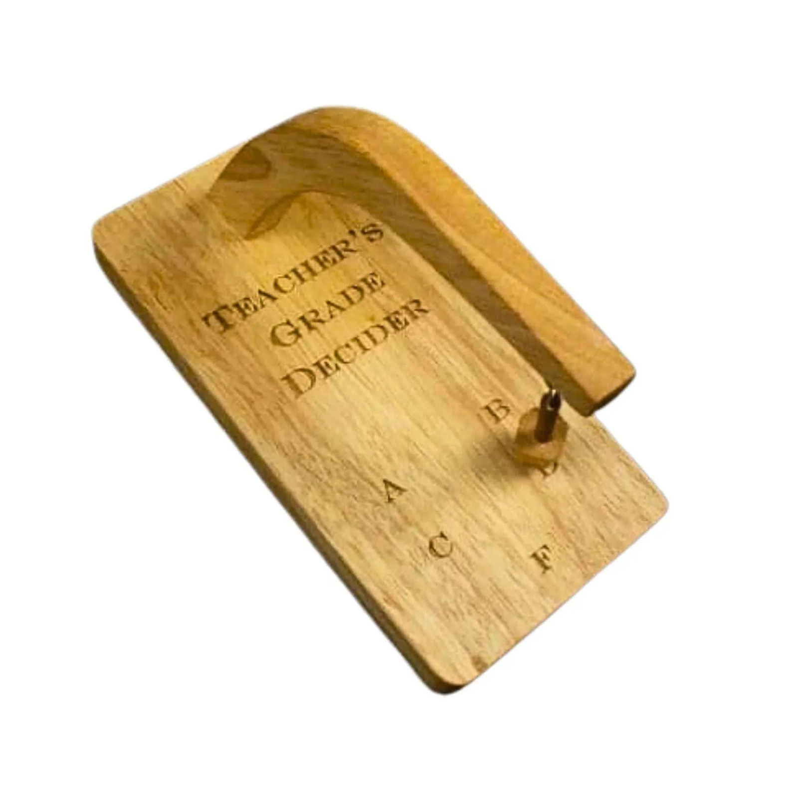 Teacher's Grade Decider | Personalized Wooden Teacher Gift