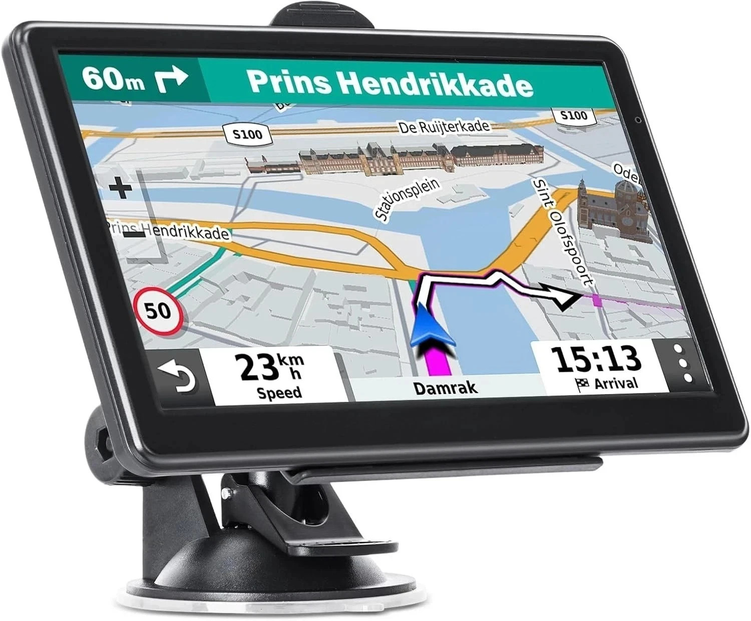 Garmin Car Truck GPS Navigation 7 Inch Touch Screen 2025 Maps Spoken Direction