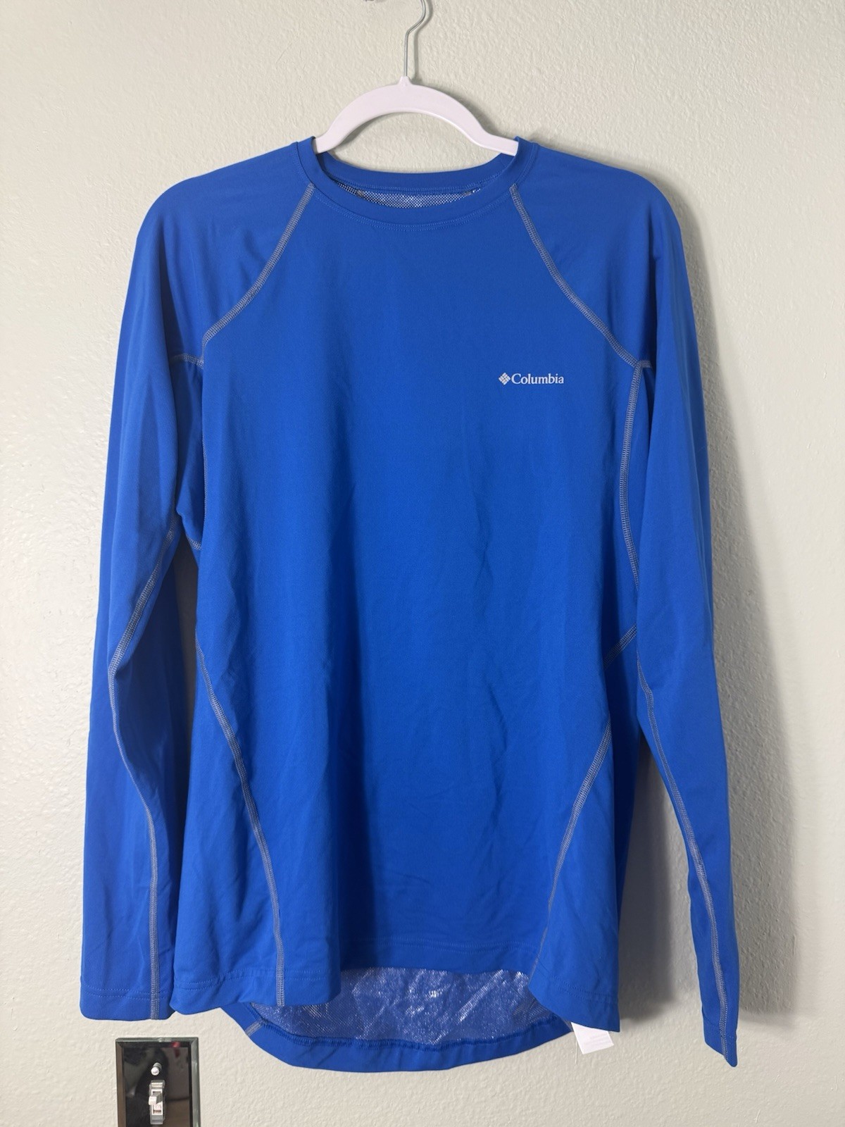 Columbia Women’s Blue Omni-Heat Long Sleeve Shirt- Size Large