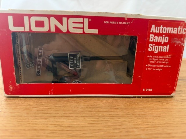 VTG LIONEL 6-2140 AUTOMATIC BANJO SIGNAL O GAUGE - BRAND NEW