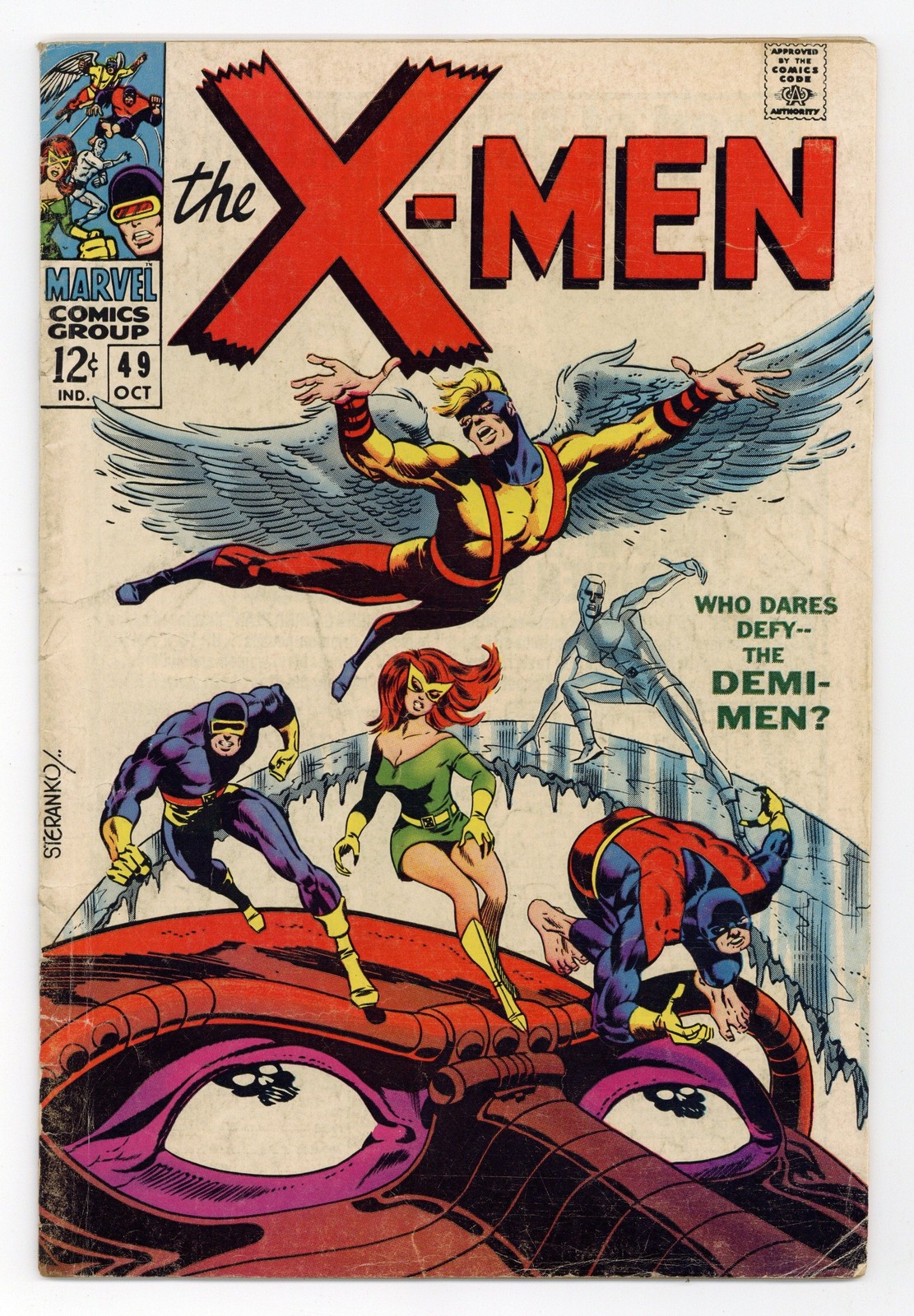 Uncanny X-Men #49 GD/VG 3.0 1968 1st app. Lorna Dane (Polaris)