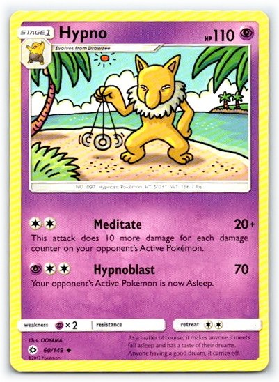 Hypno 60/149 ~ English Near Mint