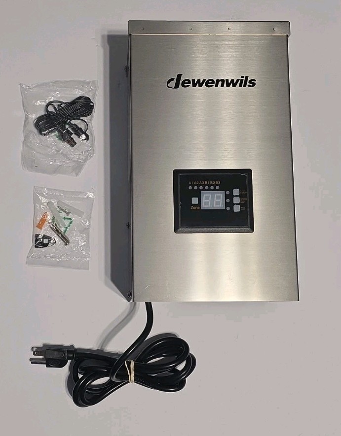 DEWENWILS 600W Low Voltage Landscape Transformer,Durable 304 Stainless Steel DEWENWILS 600W Low Voltage Landscape Transformer,Durable 304 Stainless Steel