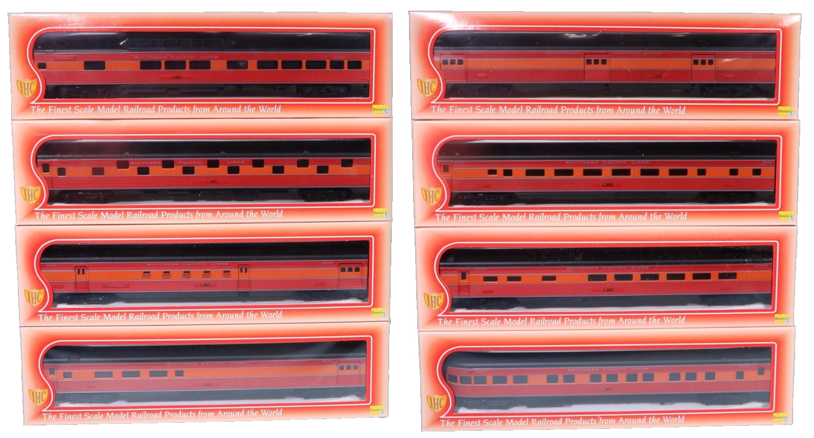 Complete Set IHC Premier HO Scale Southern Pacific Lines Passenger Cars Complete Set IHC Premier HO Scale Southern Pacific Lines Passenger Cars