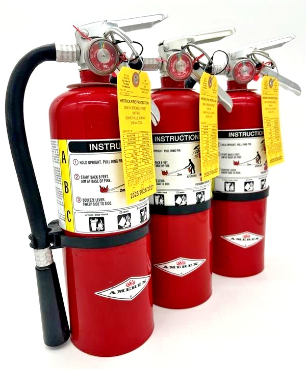Refurbished | 5lb ABC FIRE EXTINGUISHERS (Certified) (Set of 3) | HP-5R