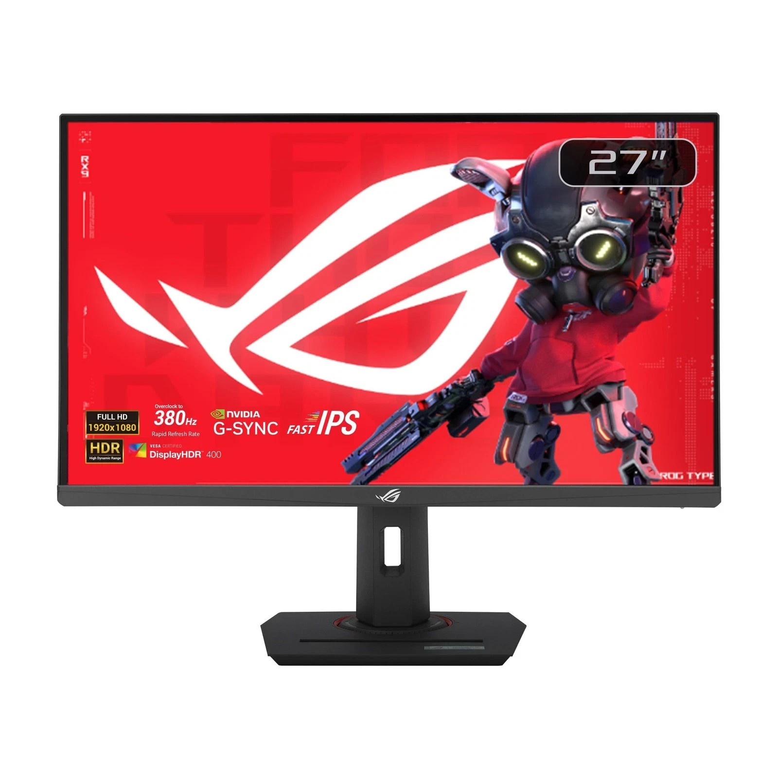 ASUS ROG XG279CNS 27 Inch 1080p 380Hz USB-C Gaming Monitor BLACK ASUS ROG XG279CNS 27 Inch 1080p 380Hz USB-C Gaming Monitor BLACK