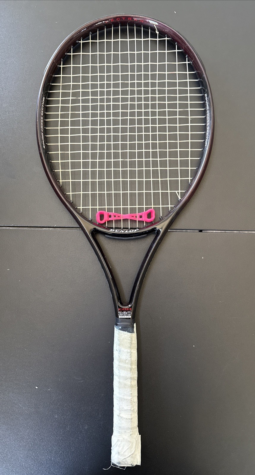 Vintage Dunlop COM 280RC-1one Tennis Racquet Racket - 4 1/4