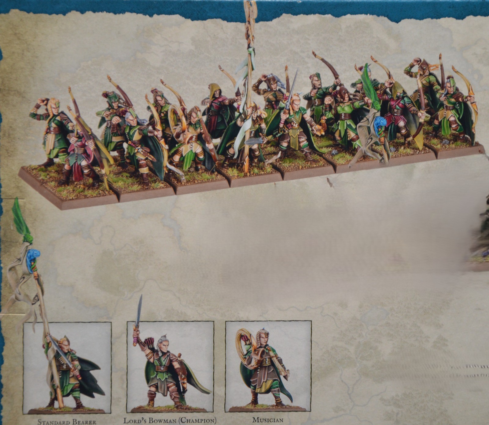 Warhammer TOW Wood Elf Realms Glade Guard (16) NEW NO BOX