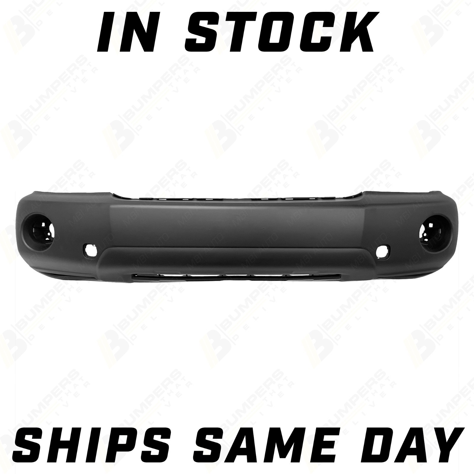 NEW Primered - Front Bumper Cover Replacement for 2004-2007 Toyota Highlander